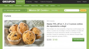 cursos reposetería creativa Groupon Mx