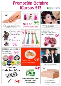 promoción cursos 5€ sgcursos